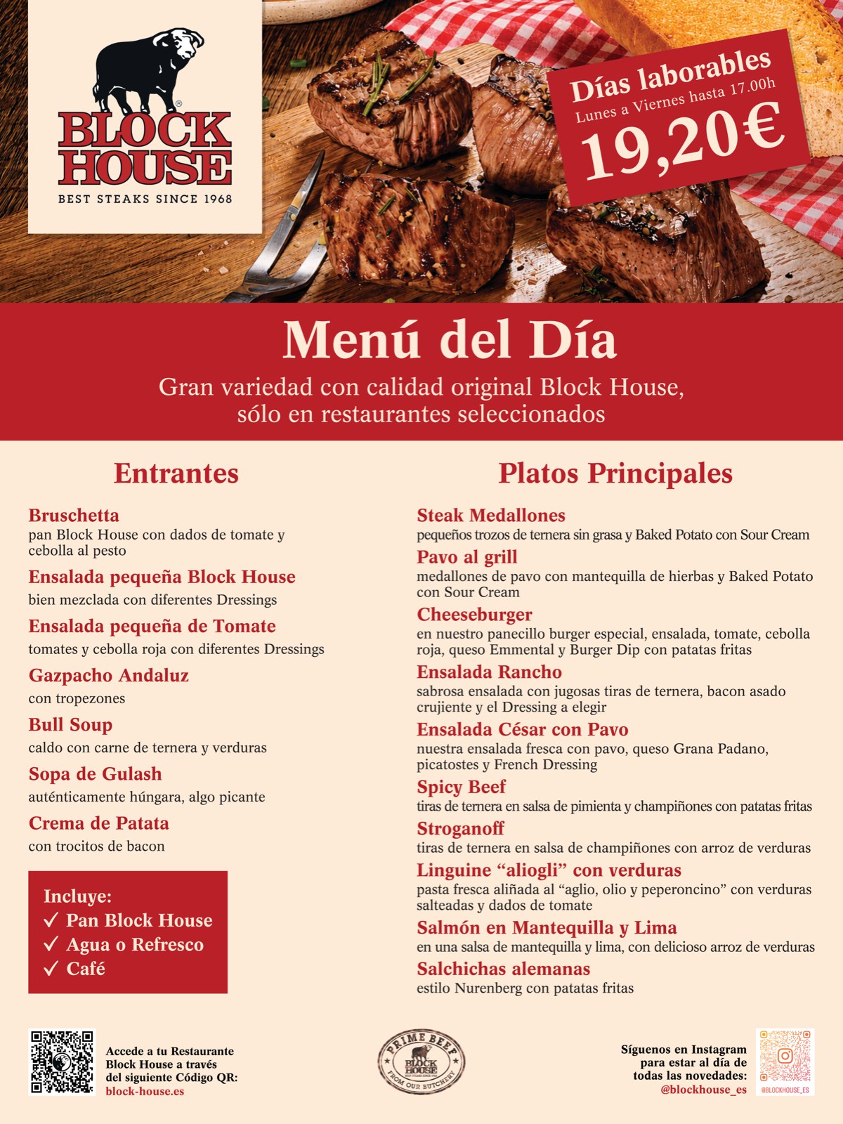 Menú del Día
